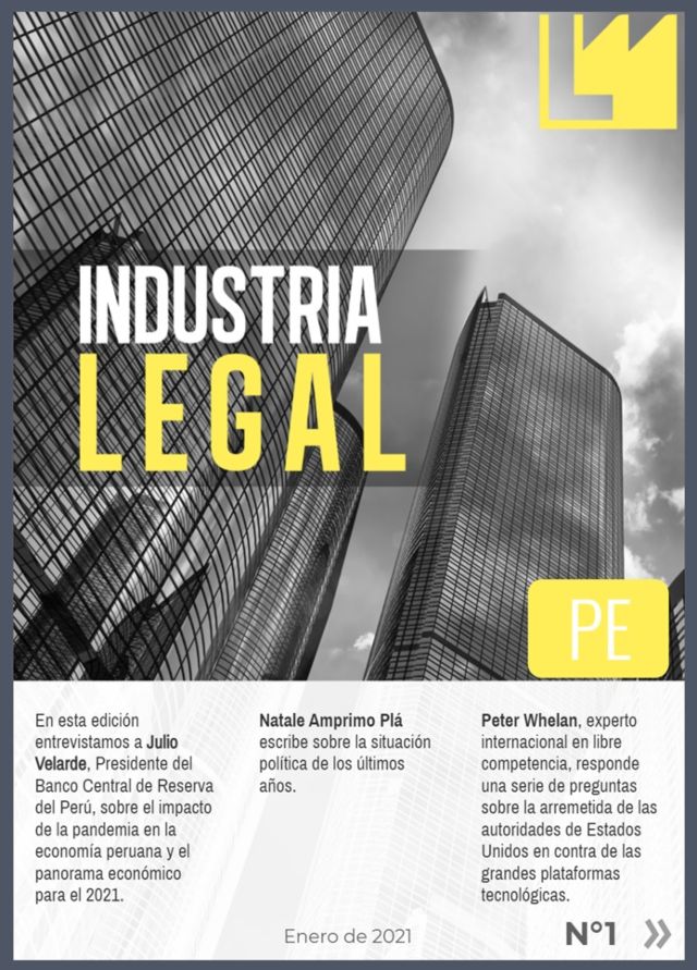 Revista Latinoamericana INDUSTRIA LEGAL llega al Perú