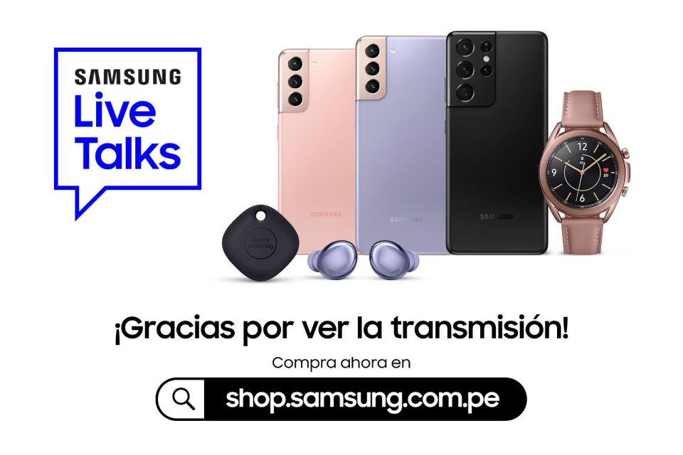 venta oficial en el Perú de los nuevos Samsung Galaxy S21