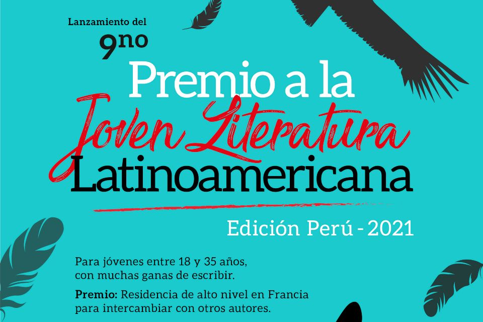 Novena edición del Premio a la Joven Literatura Latinoamericana 2021