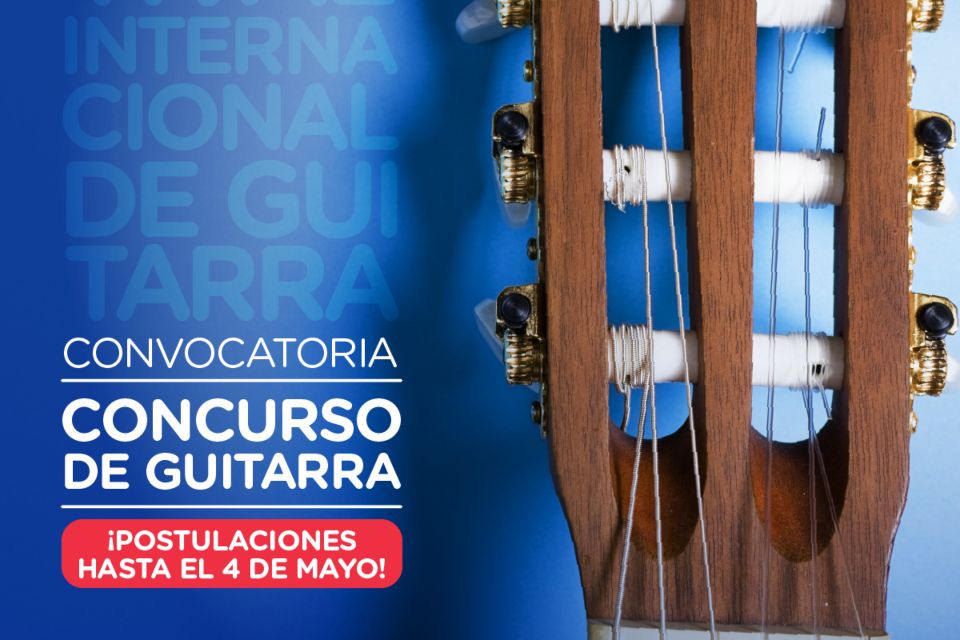 CONCURSO DE GUITARRA organizado por el ICPNA Cultural