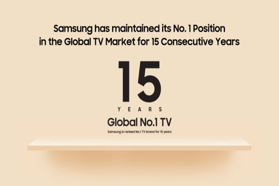 Cronología del liderazgo de los televisores Samsung