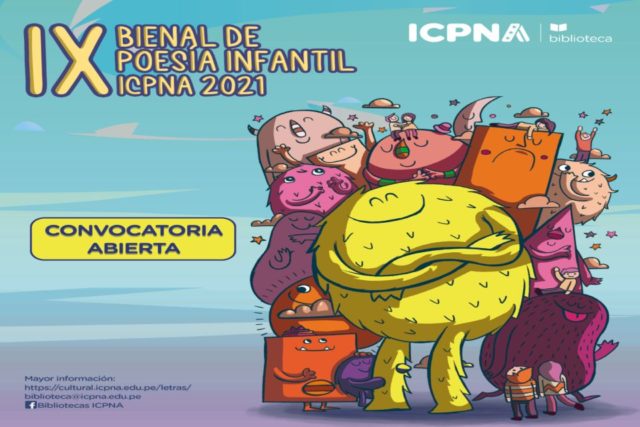 ICPNA inicia la convocatoria para la IX BIENAL DE POESÍA