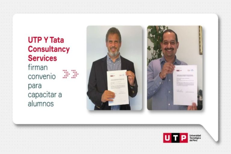 TCS y la UTP firman convenio de cooperación institucional para ...