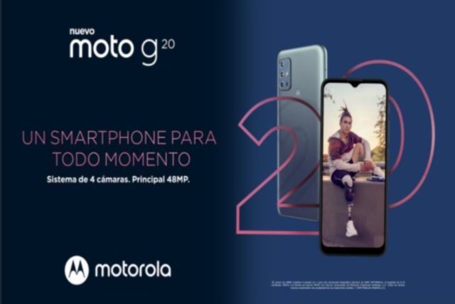 Llega a Perú el nuevo moto g20