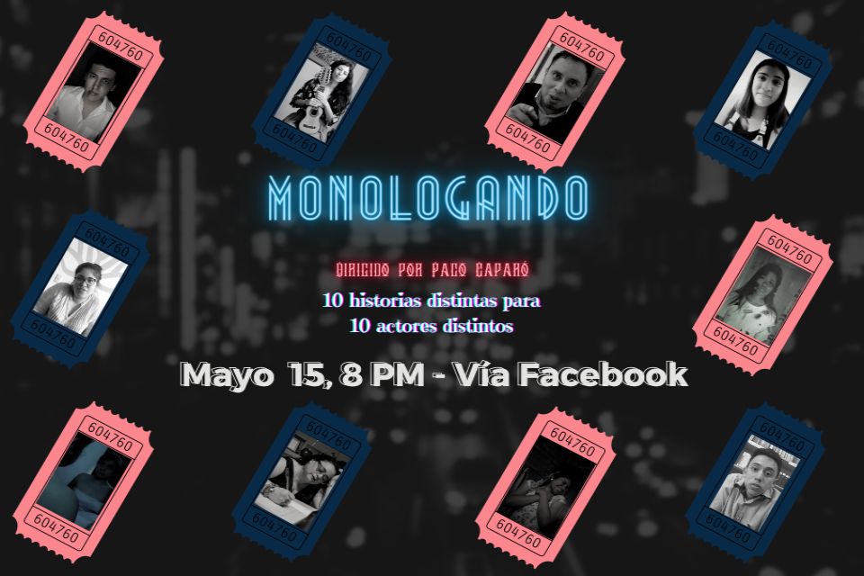 Primer festival virtual de monólogos en Lima