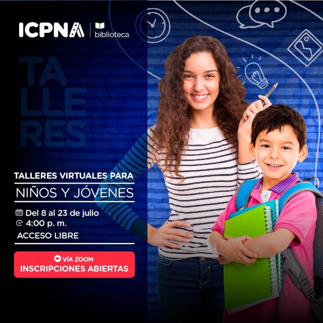 Talleres lúdicos para niños y niñas en formato virtual