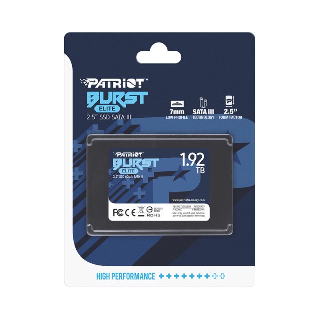 PATRIOT presenta el SSD Burst Elite en Perú