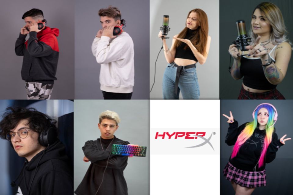 Los influencers de HyperX comparten