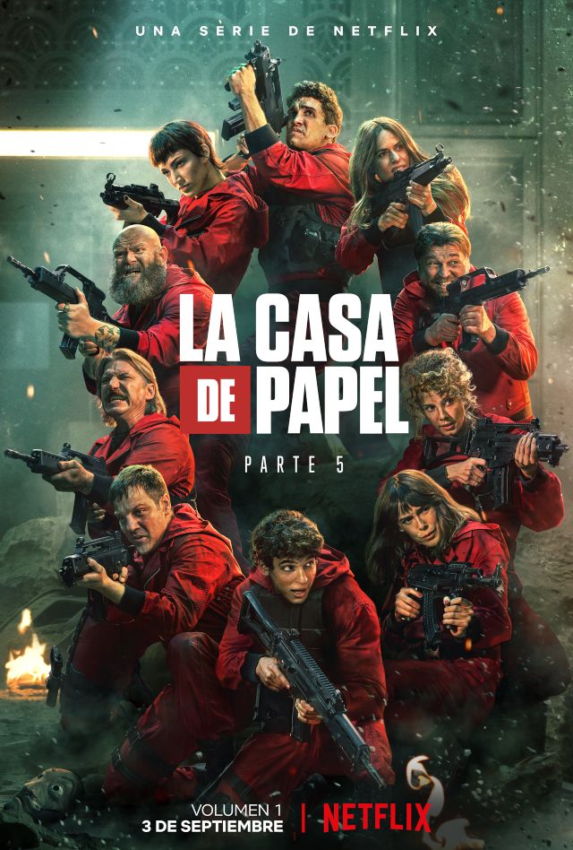 Netflix revela el tráiler de LA CASA DE PAPEL TEMPORADA 5