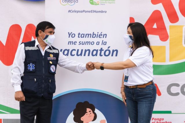 compromiso de Celepsa durante las vacunatones