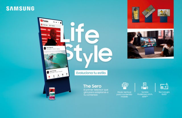 Samsung lanza su nueva categoría de Lifestyle TV 