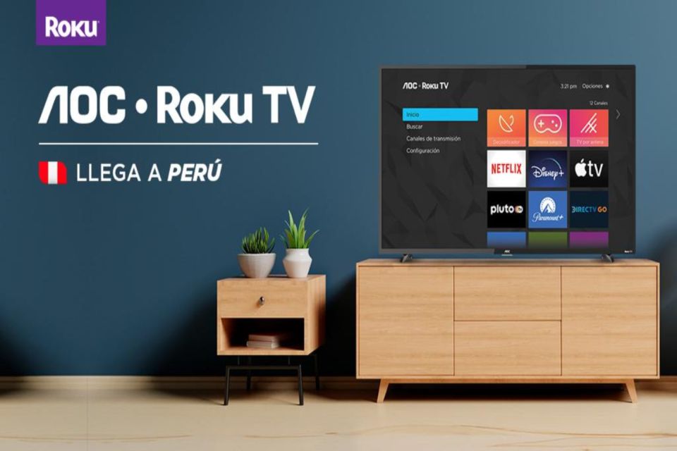 AOC y Roku lanzan la línea de televisores