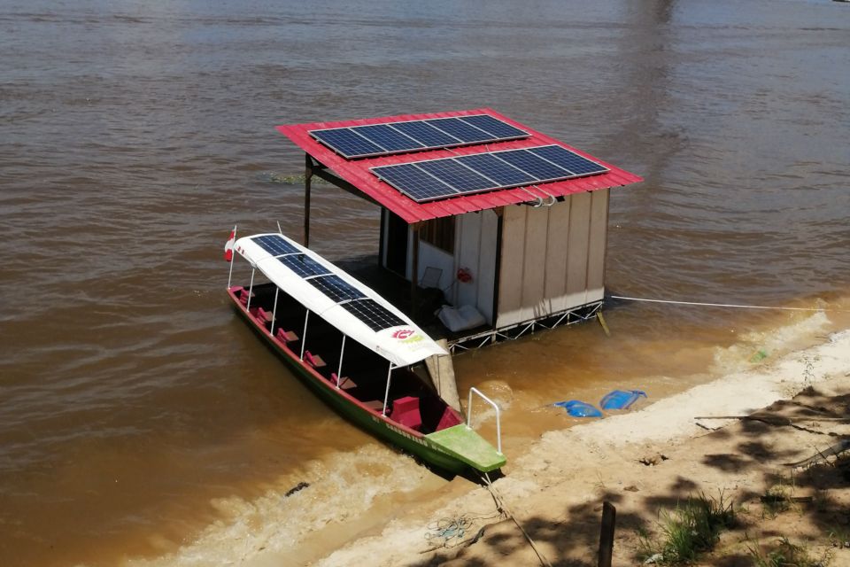 Inauguran primer bote solar