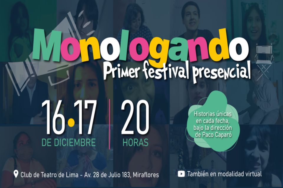 Primer Festival de Monólogos Presencial
