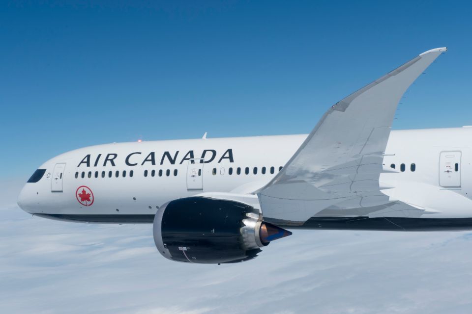 Air Canada reconocida como mejor
