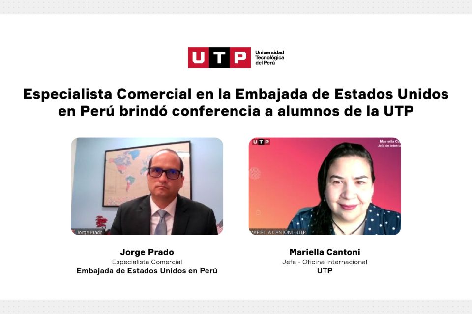 UTP organizó conferencia con especialista comercial
