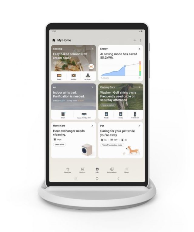 Samsung Home Hub ayuda a administrar