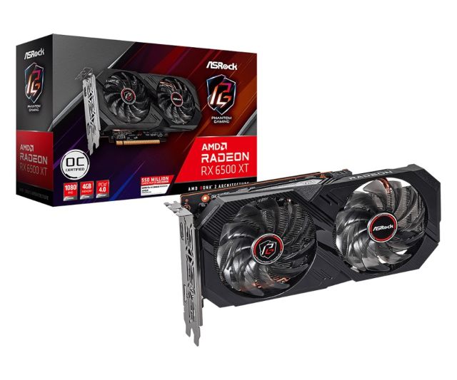 placas de video AMD Radeon RX 6500 XT