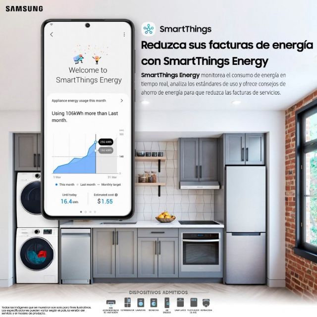 hogar más sostenible con SmartThings Energy