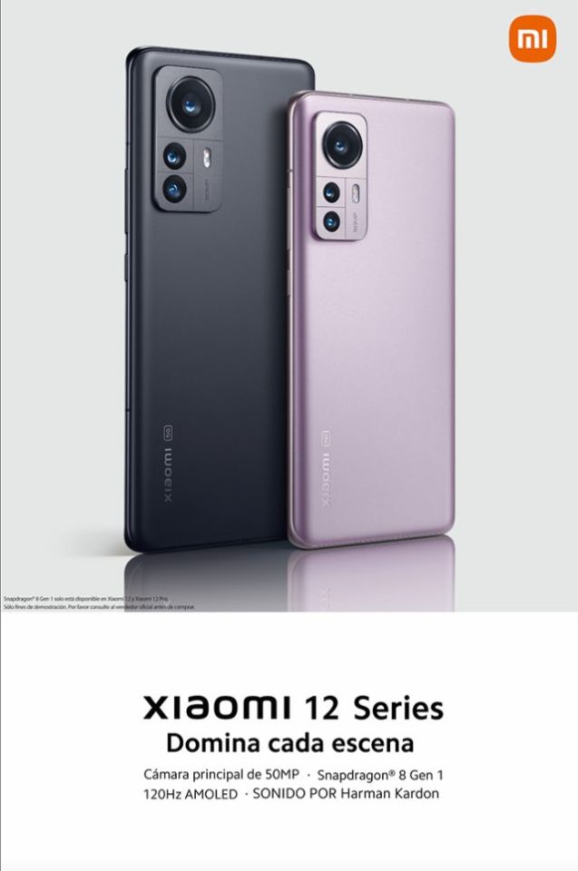 La serie Xiaomi 12 redefine la categoría insignia