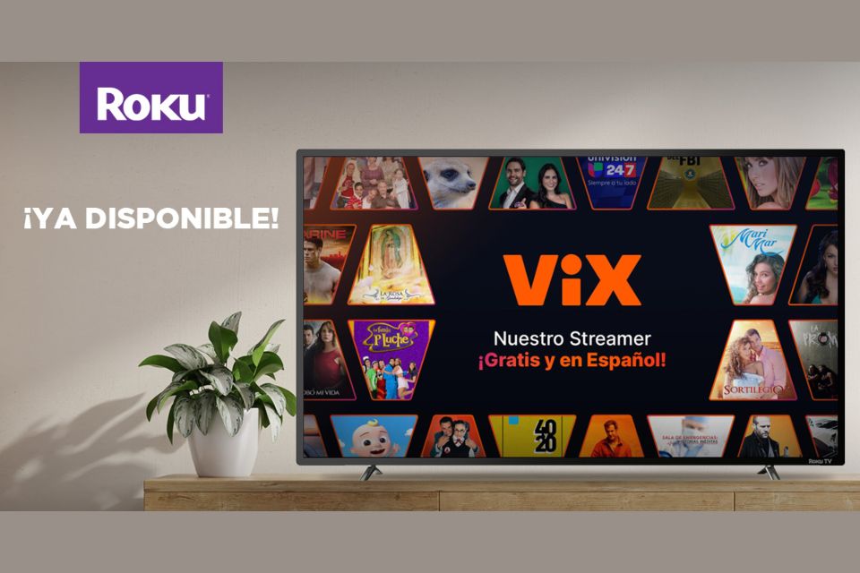TelevisaUnivision y Roku anuncian que ViX