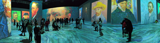 Xiaomi 12 en la Exposición inmersiva Beyond Van Gogh