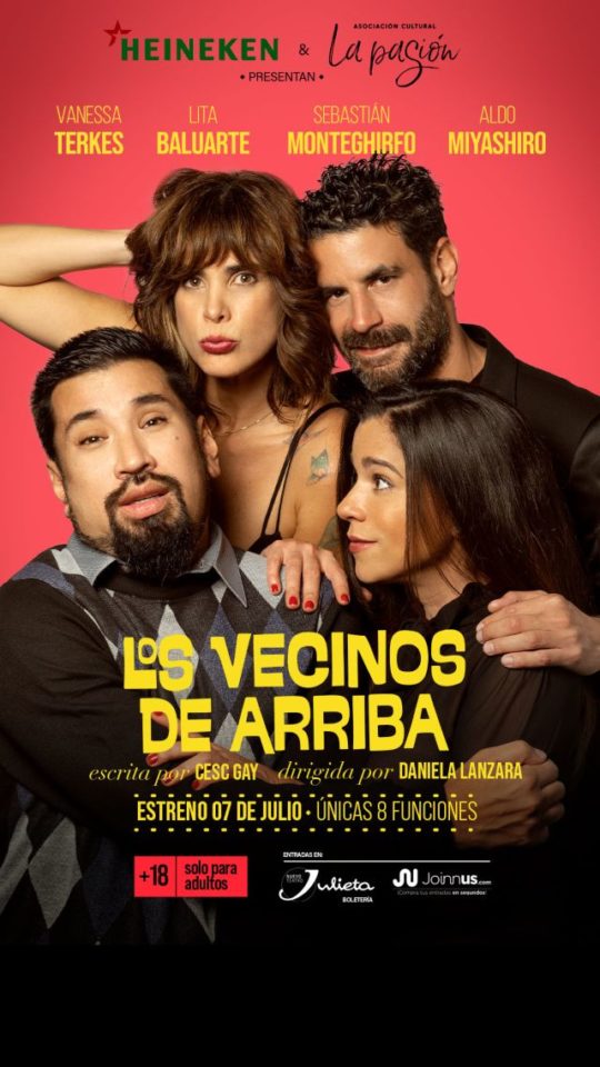 Próximo estreno de LOS VECINOS DE ARRIBA