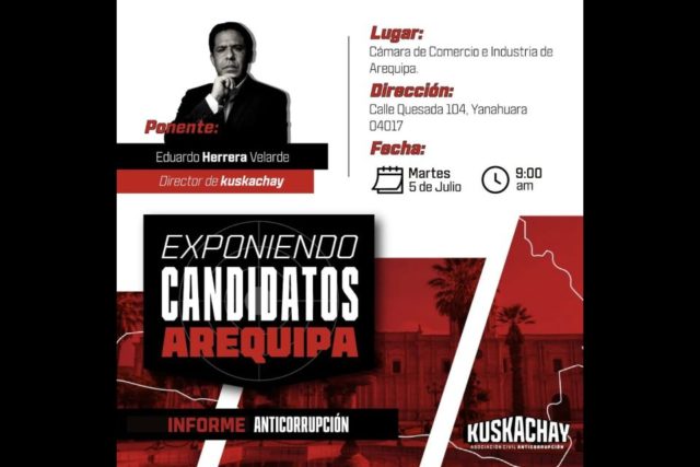 Kuskachay lanza campaña nacional anti corrupción