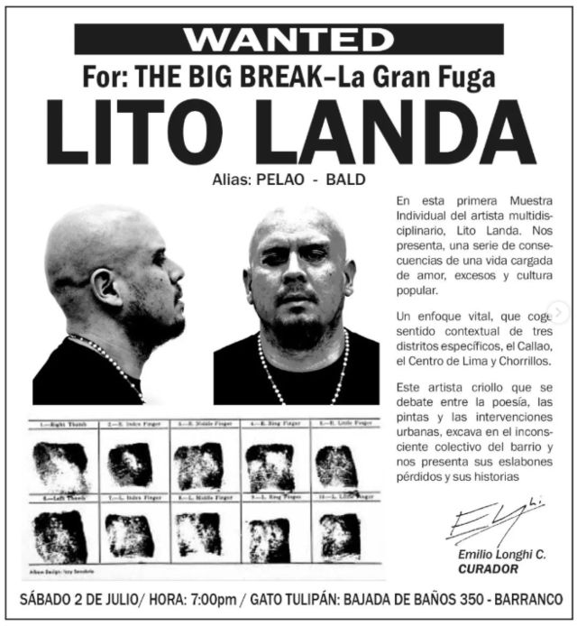 Exposición LA GRAN FUGA de artista LITO LANDA