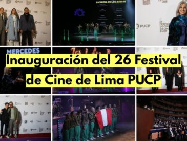 Inauguración del 26 Festival de Cine de Lima PUCP