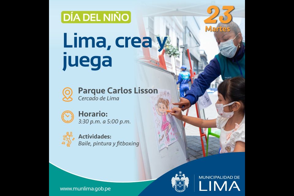 Festival Lima Crea y Juega por el Día del Niño