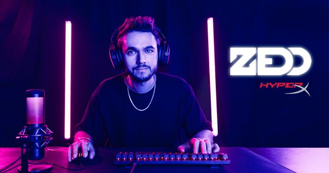 HyperX incorpora a DJ Zedd