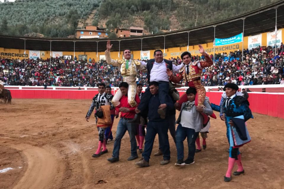 Huamachuco para tradicional corrida de toros