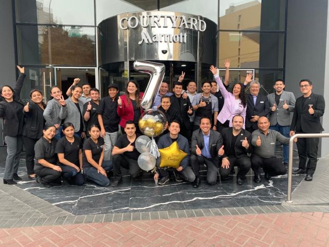 Courtyard Lima Miraflores celebra