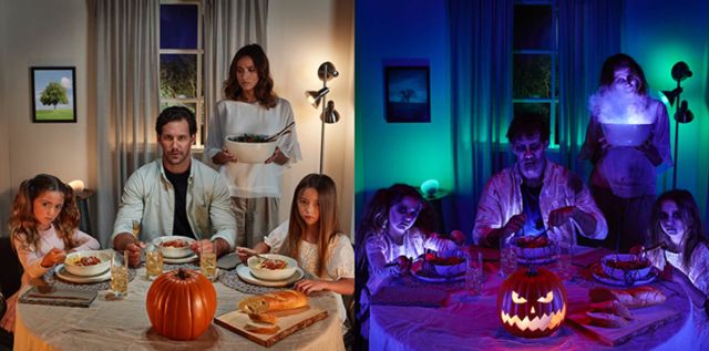 espeluznante junto a Philips Hue