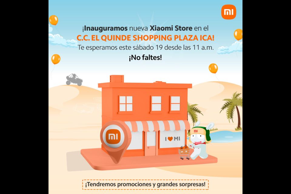 Xiaomi abrirá su primera tienda en Ica