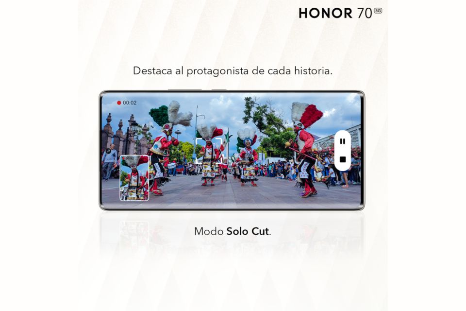 Explora la función SOLO CUT del HONOR 70