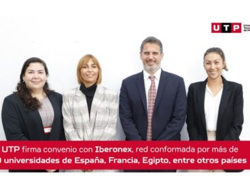 UTP firma convenio con Iberonex