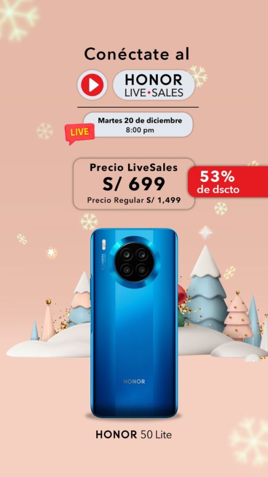 HONOR Live Sales