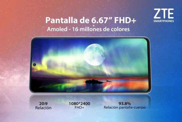 ZTE V40s ya está disponible en el país 