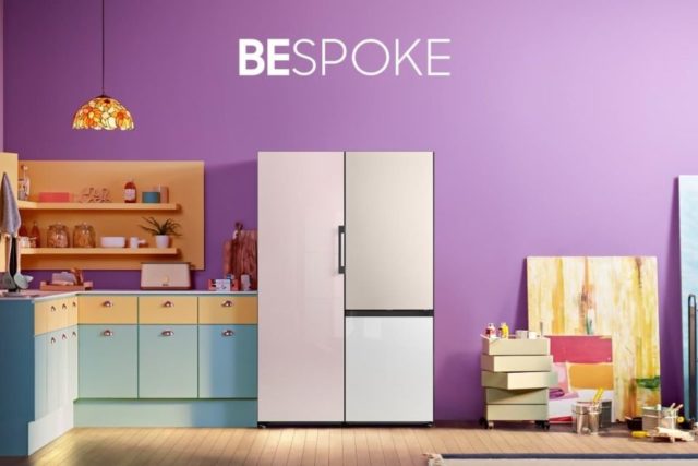 refrigerador personalizado de la línea Bespoke