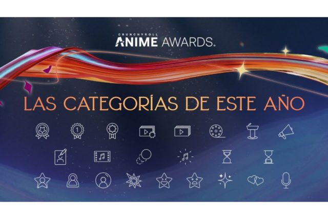 CRUNCHYROLL revela las categorías de los ANIME AWARDS