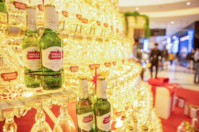 la campaña de Stella Artois para celebrar la navidad