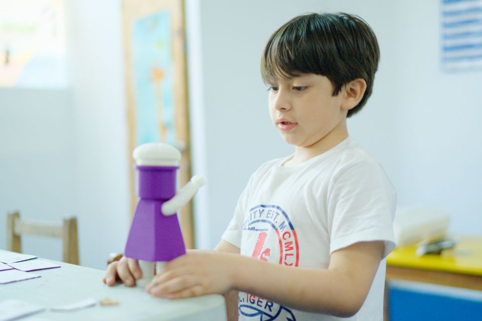 juguete para potenciar las habilidades de niños con autismo
