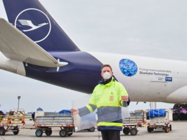 AeroSHARK de Lufthansa Technik y BASF