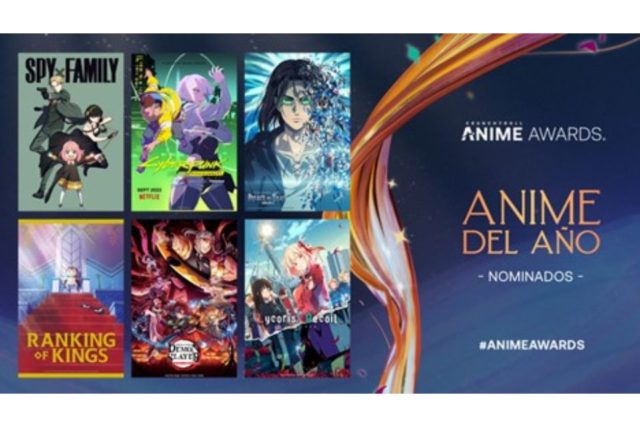 nominados para los ANIME AWARDS 2023