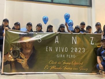 Fans peruanos de Alejandro Sanz se amanecen