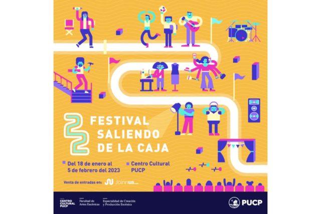 Inicia el 22 FESTIVAL SALIENDO DE LA CAJA en el CCPUCP