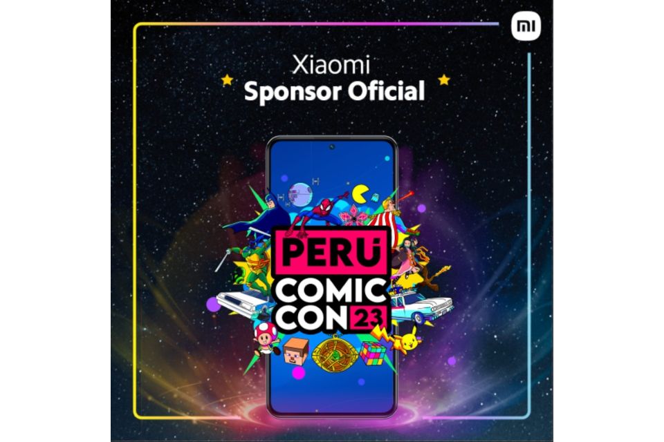 Xiaomi será el auspiciador oficial del Perú Comic Con 2023