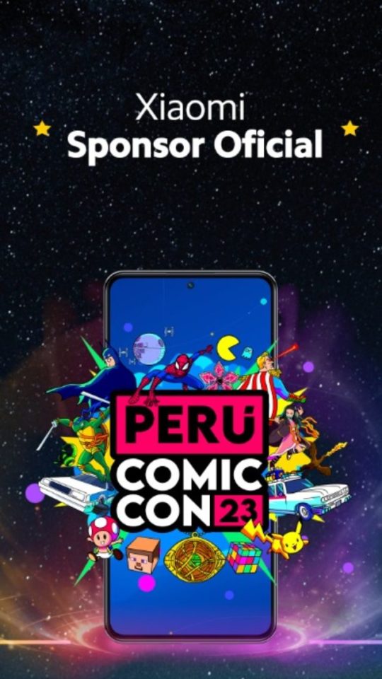 Xiaomi será el auspiciador oficial del Perú Comic Con 2023
